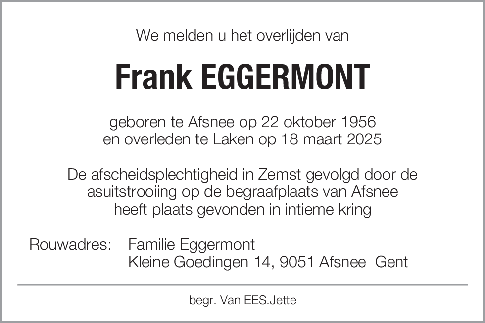 Frank Eggermont