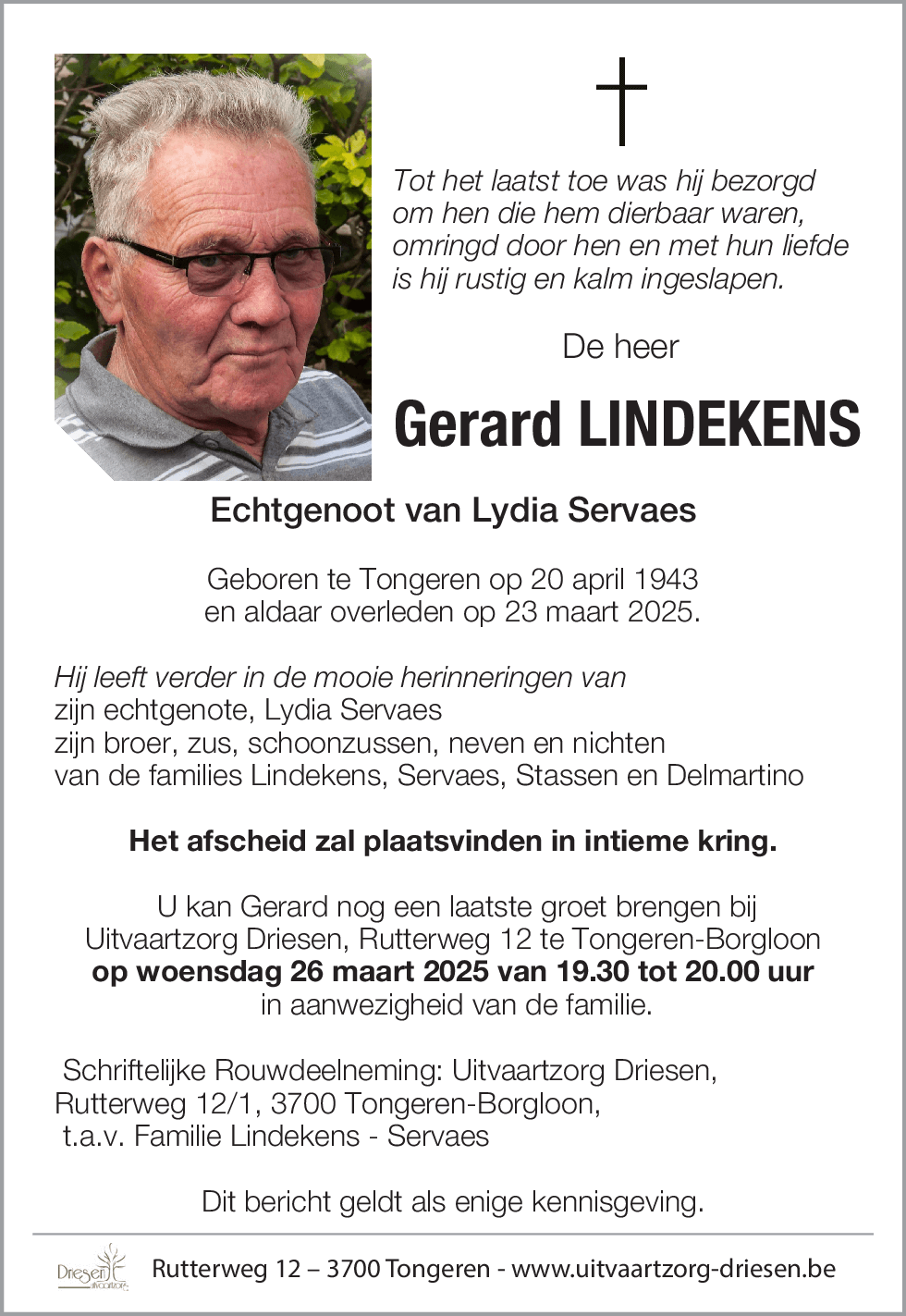 Gerard Lindekens