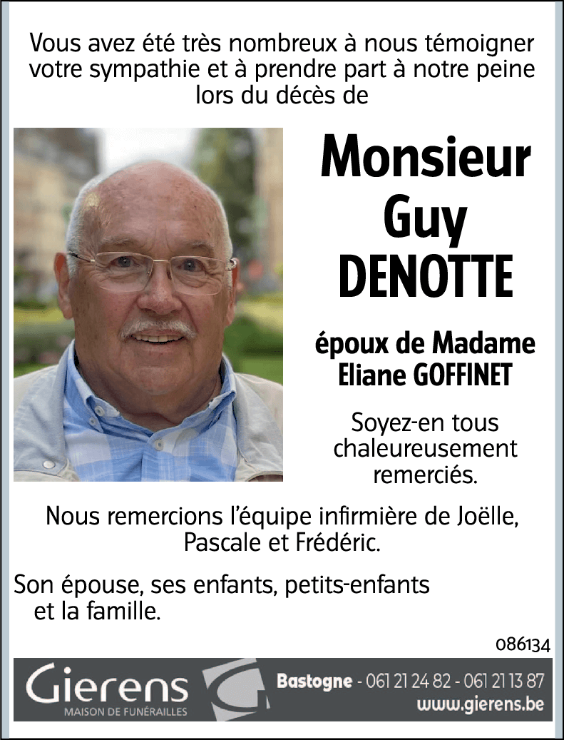 Guy DENOTTE