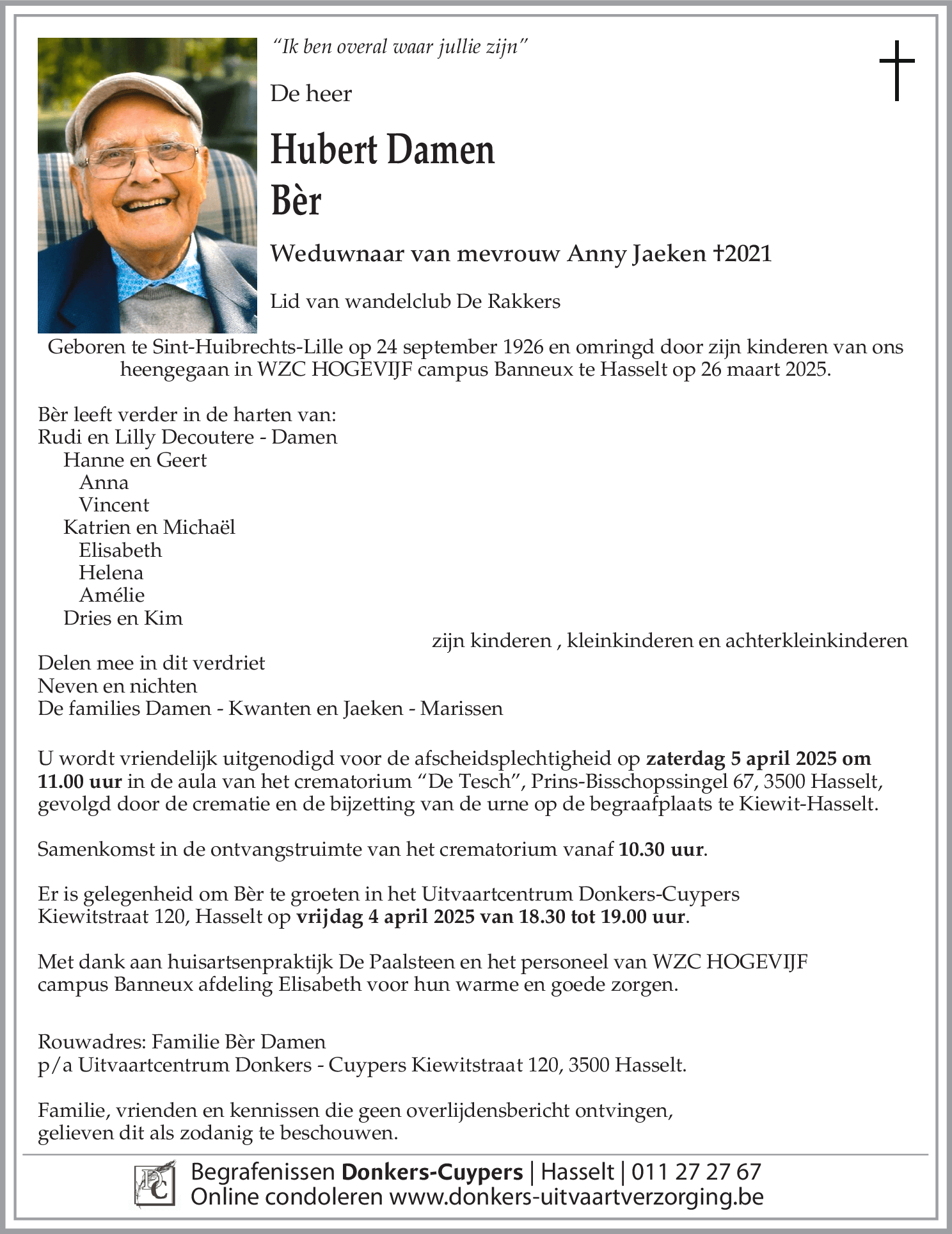 Hubert Damen