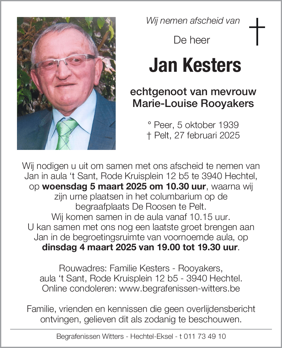 Jan Kesters