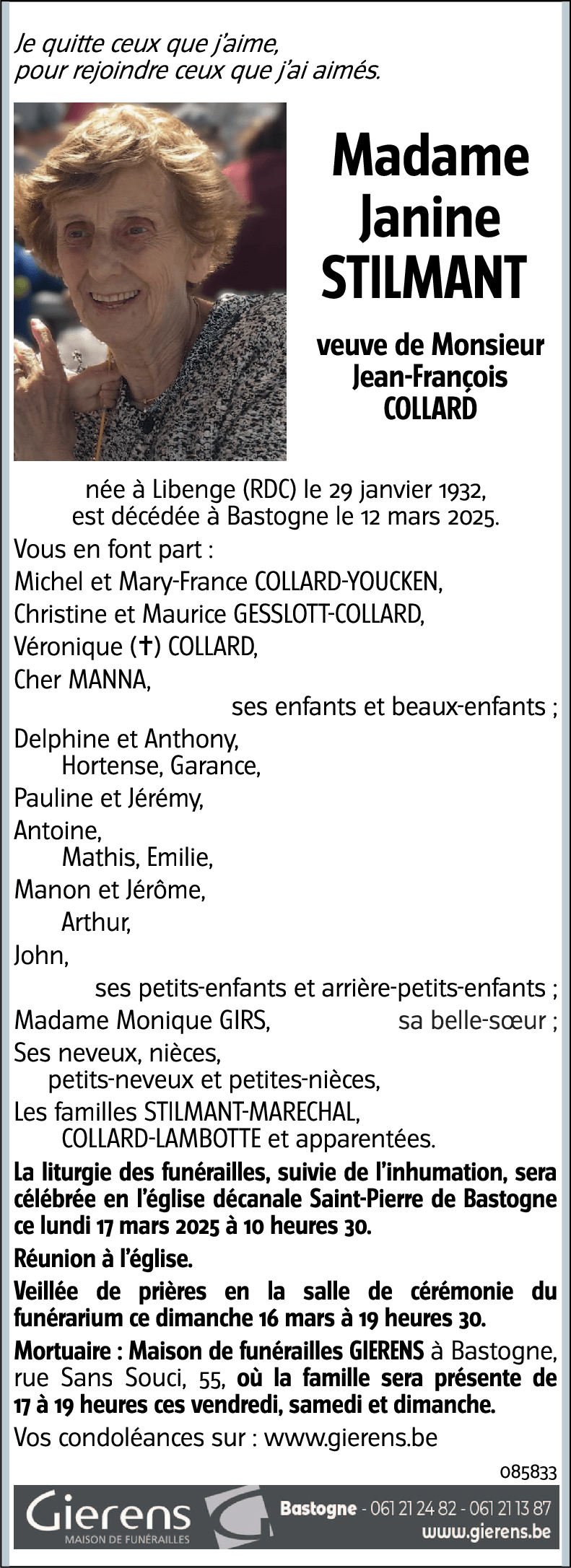 Janine STILMANT