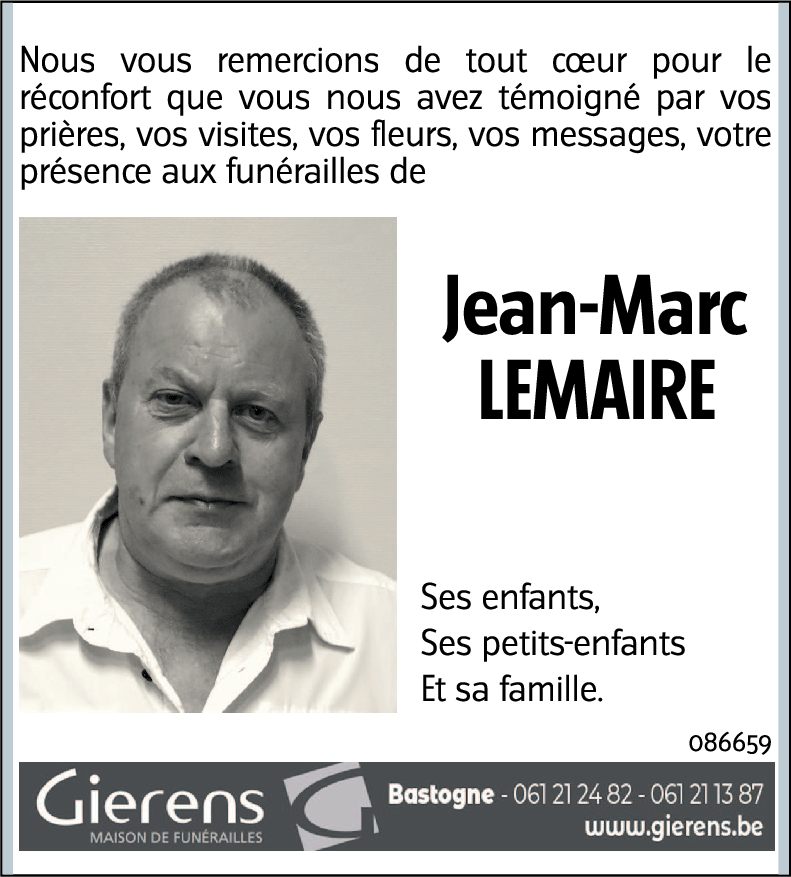 Jean-Marc LEMAIRE