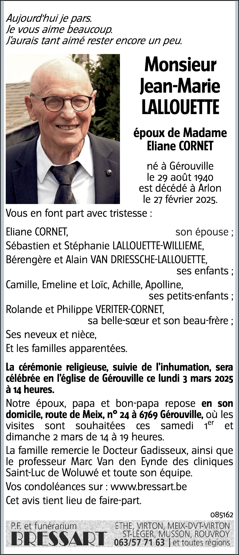 Jean-Marie LALLOUETTE