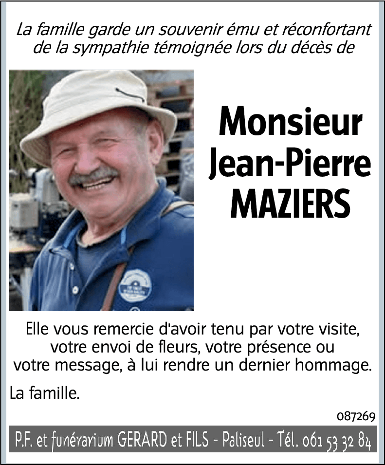 Jean-Pierre MAZIERS
