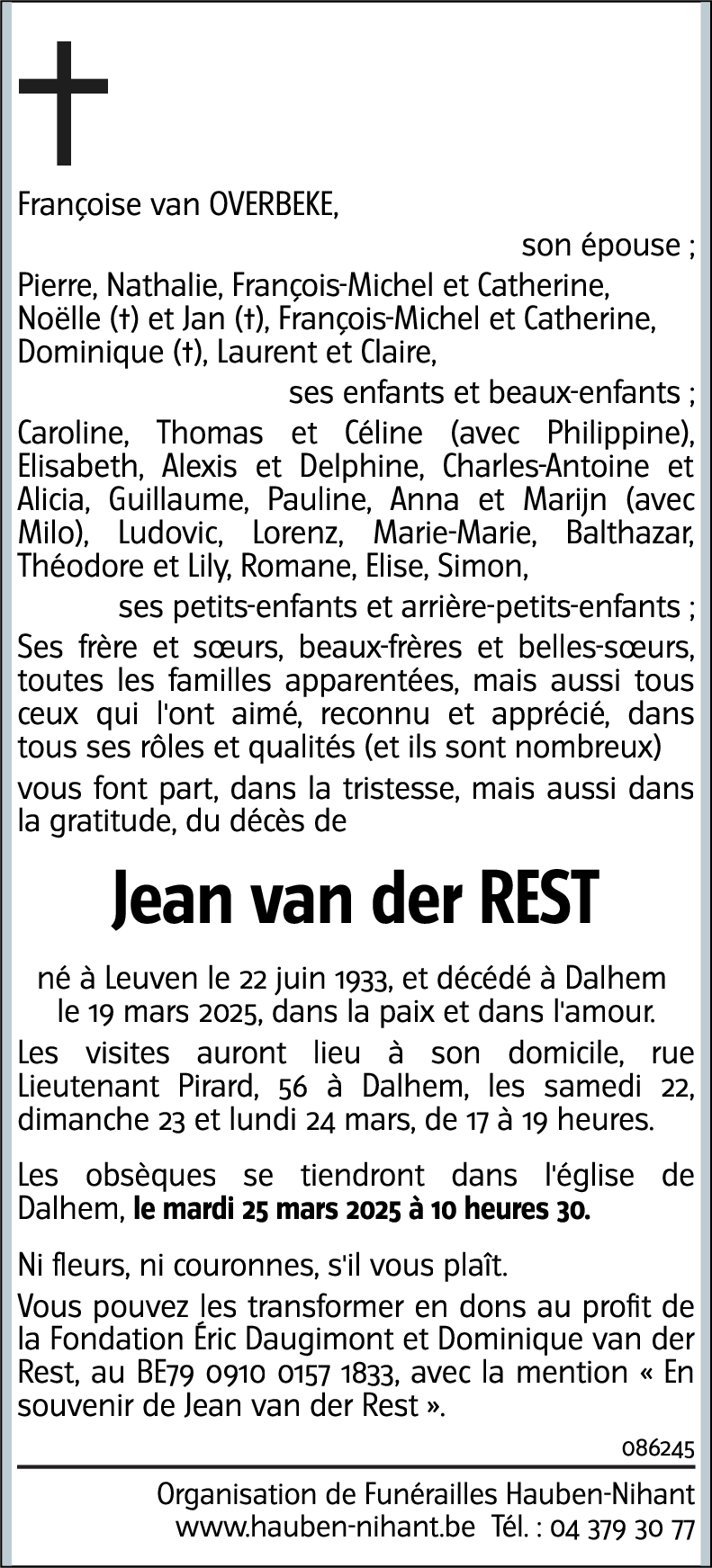 Jean van der REST