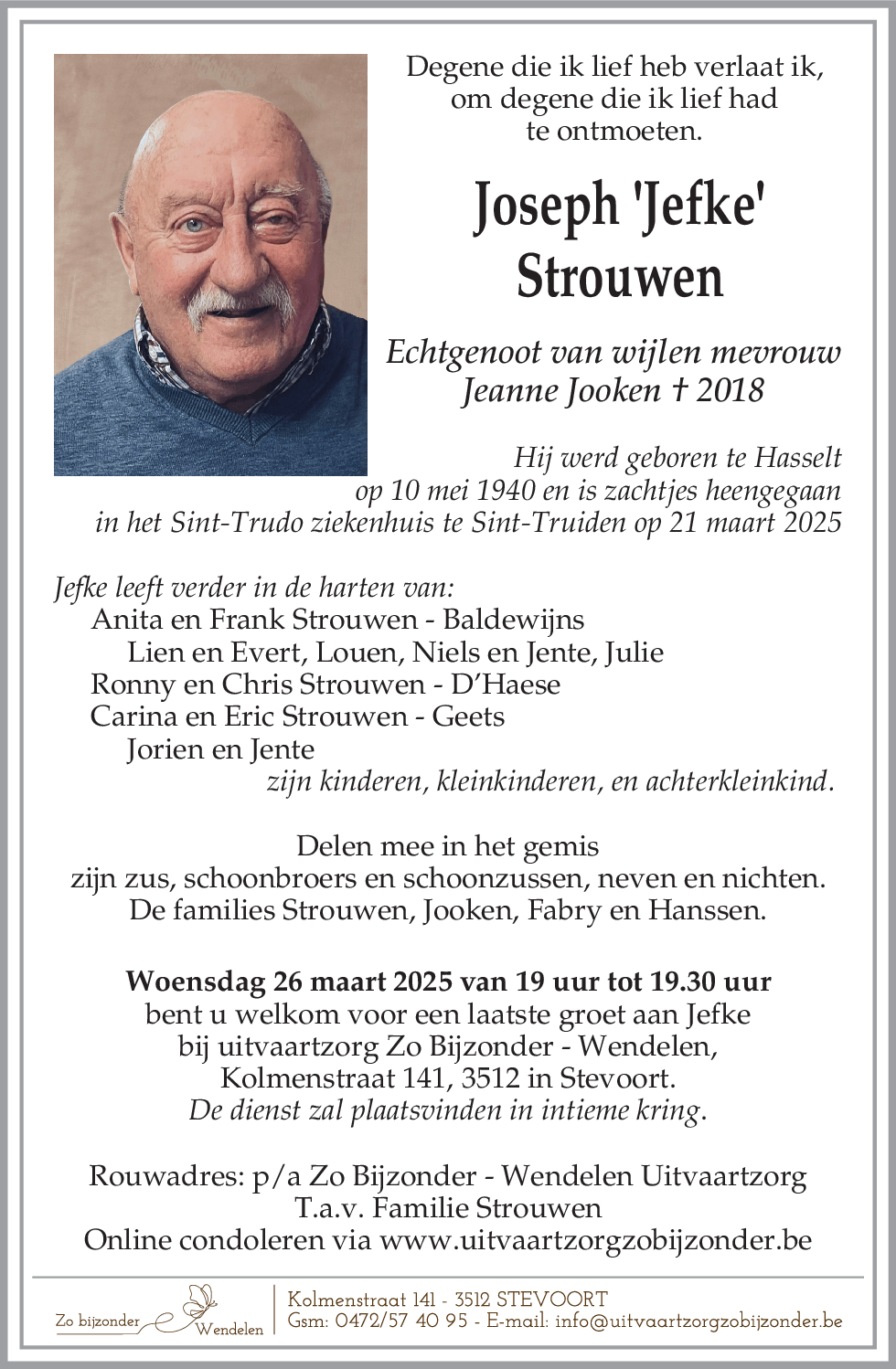 Joseph Strouwen