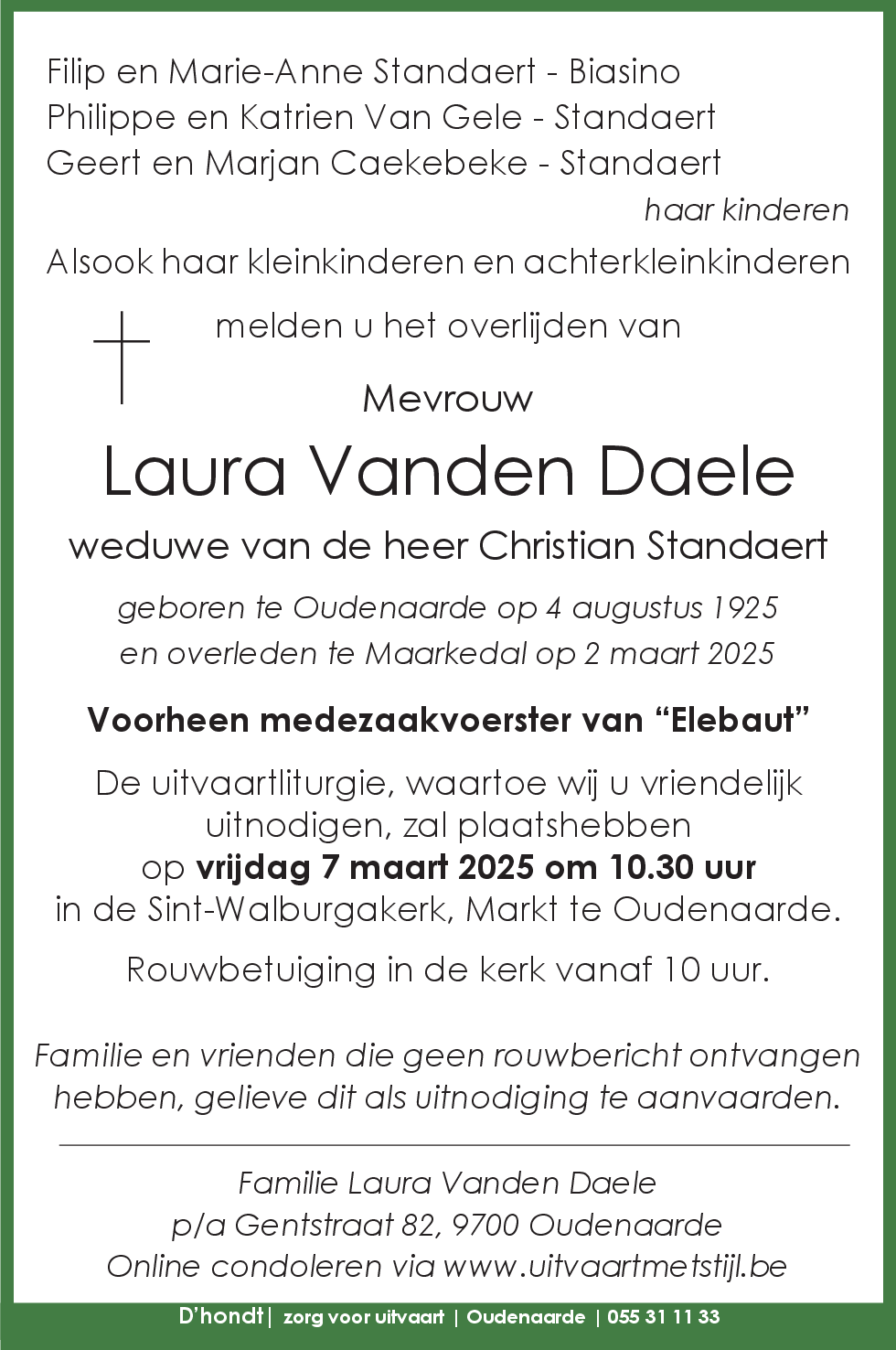 Laura Vanden Daele