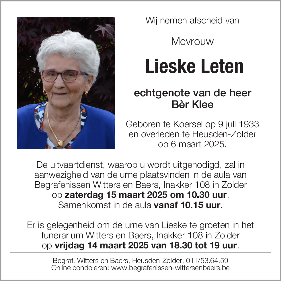 Lieske Leten