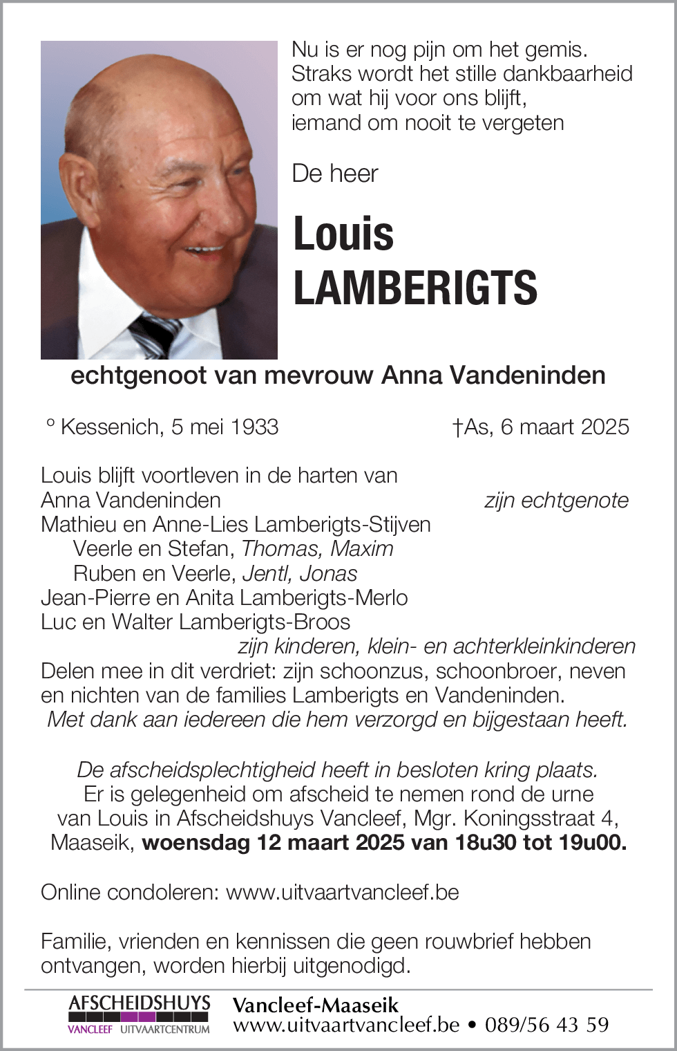 Louis Lamberigts