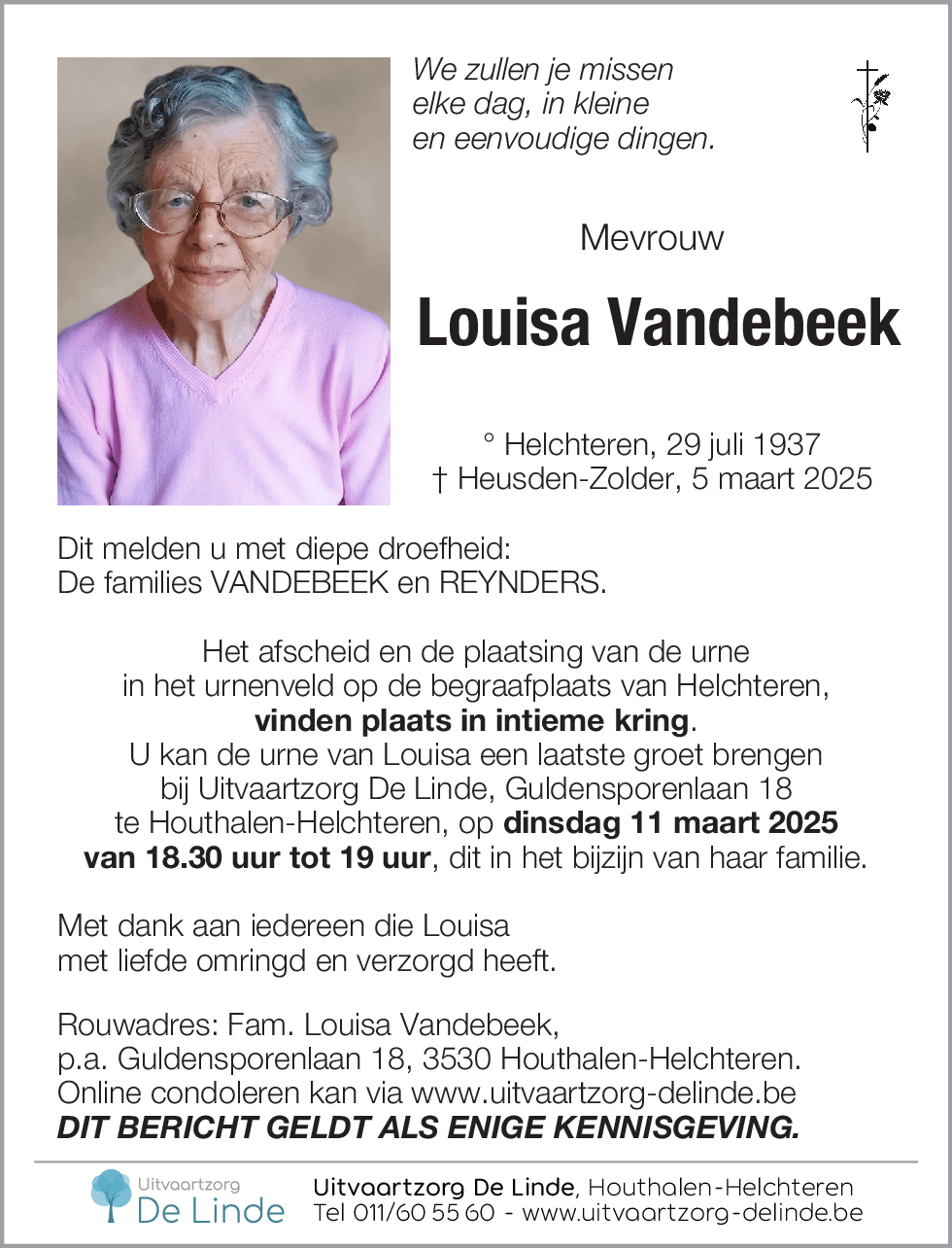 Louisa Vandebeek