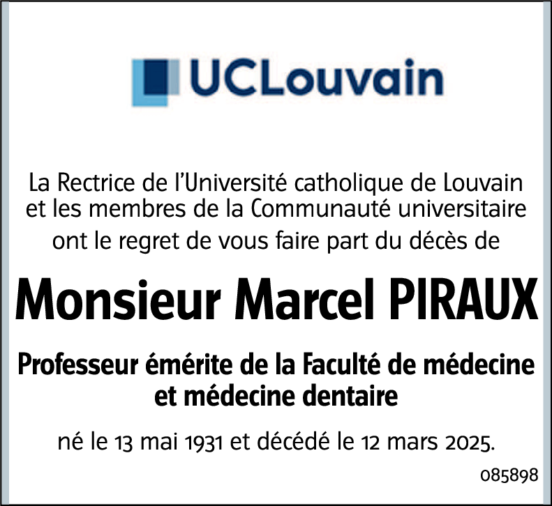 Marcel PIRAUX