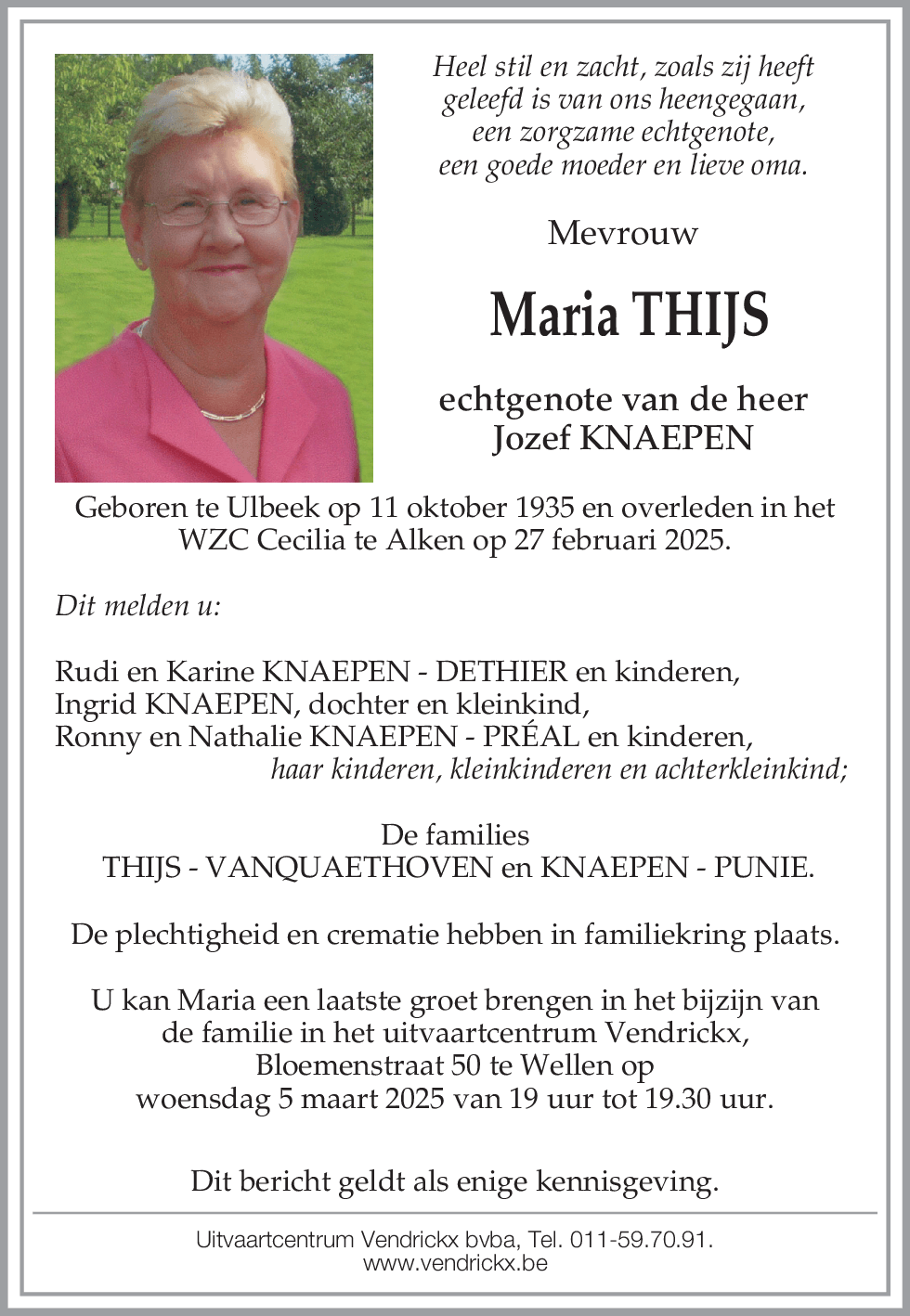 Maria Thijs