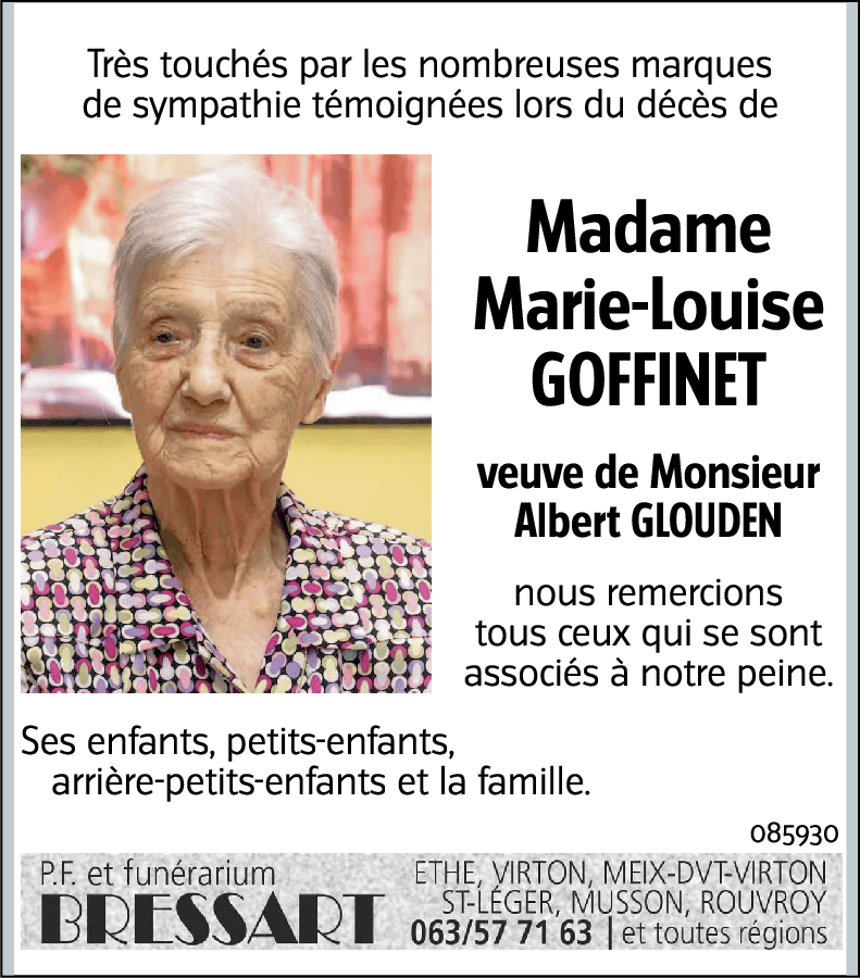 Marie-Louise GOFFINET