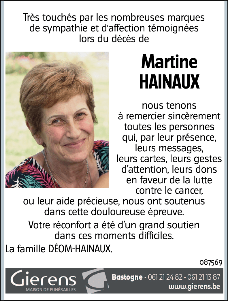 Martine HAINAUX