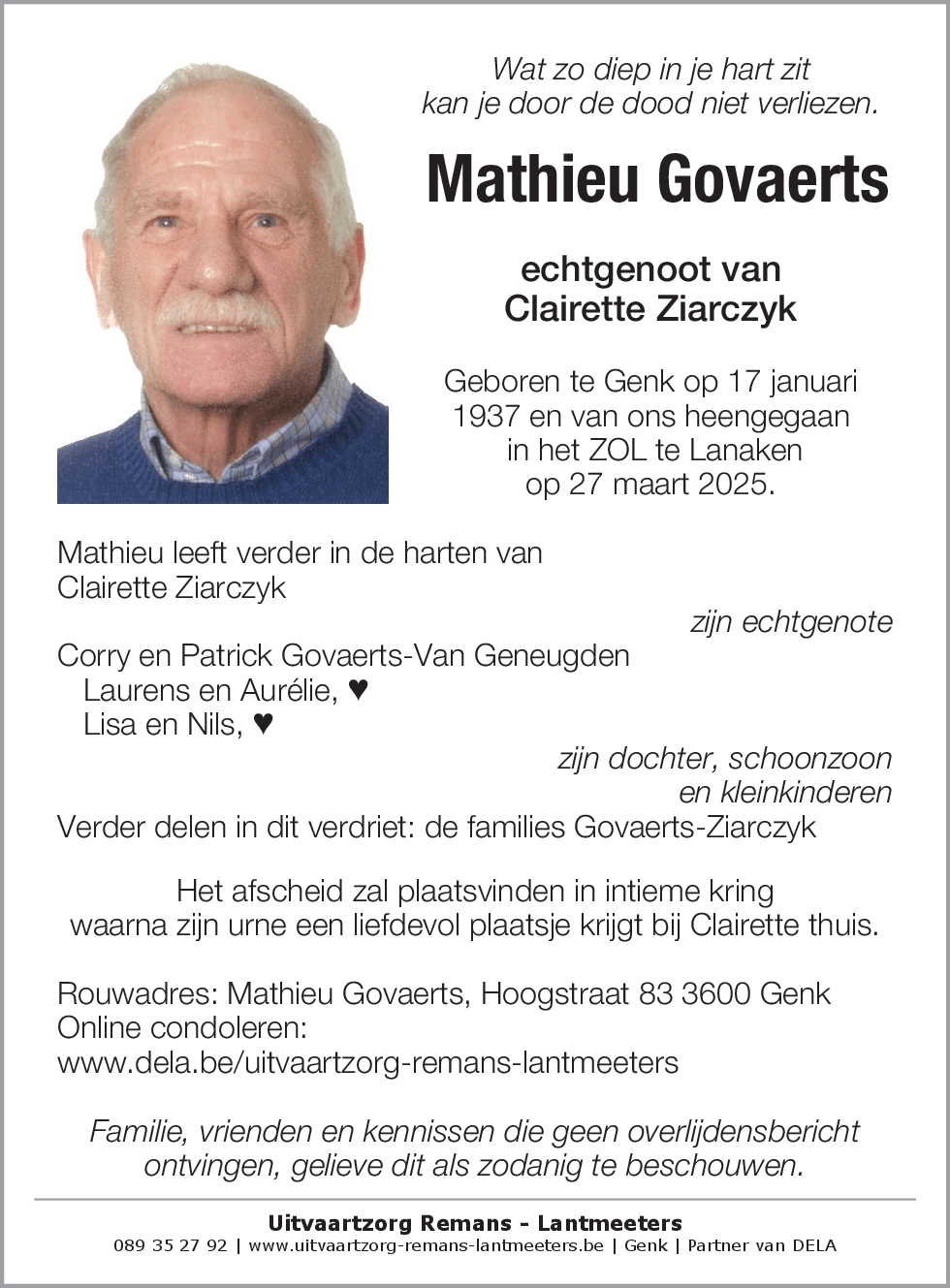 Mathieu Govaerts