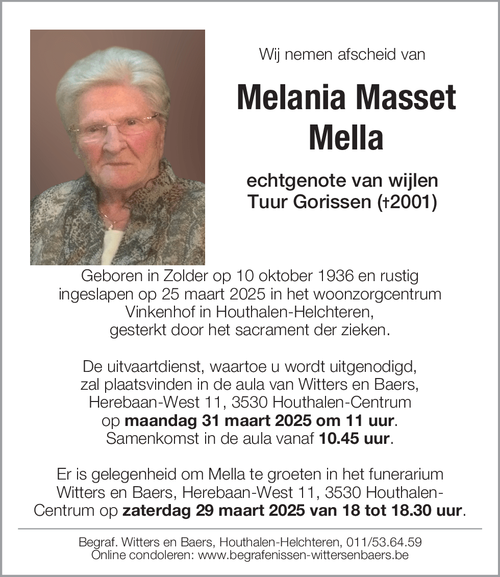Mella Masset