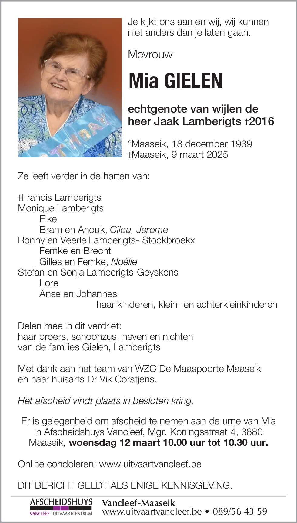 Mia Gielen