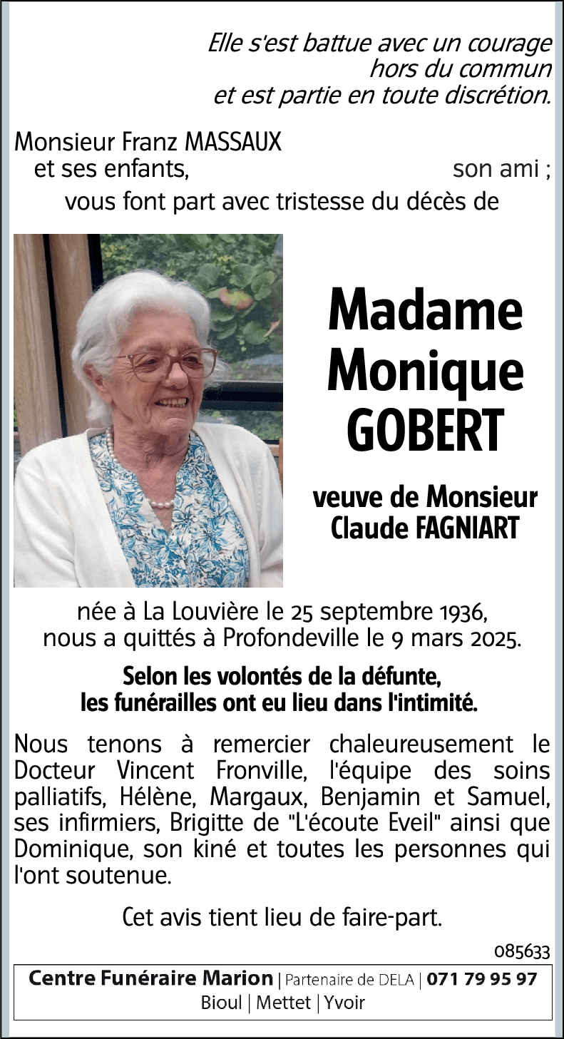 Monique GOBERT
