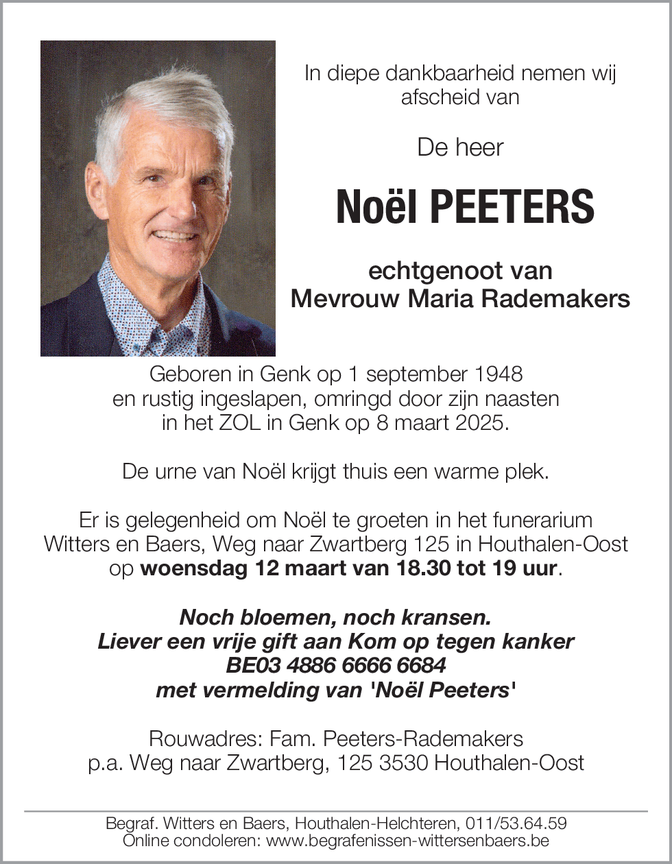 Noël Peeters