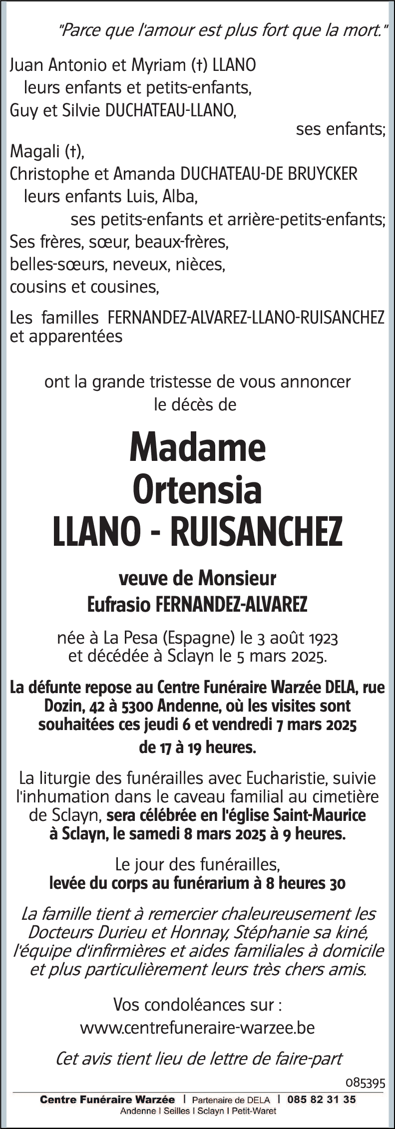 Ortensia LLANO