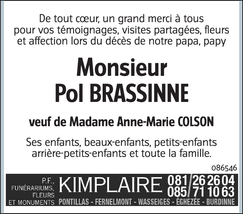 Pol BRASSINNE