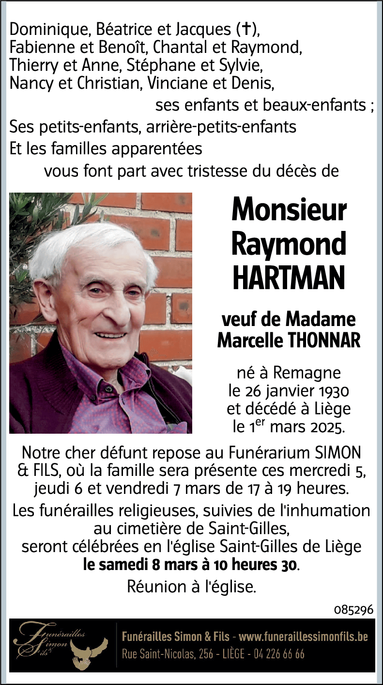 Raymond HARTMAN