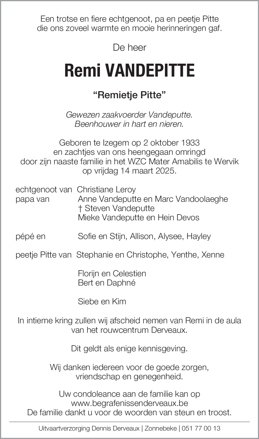 Remi Vandepitte