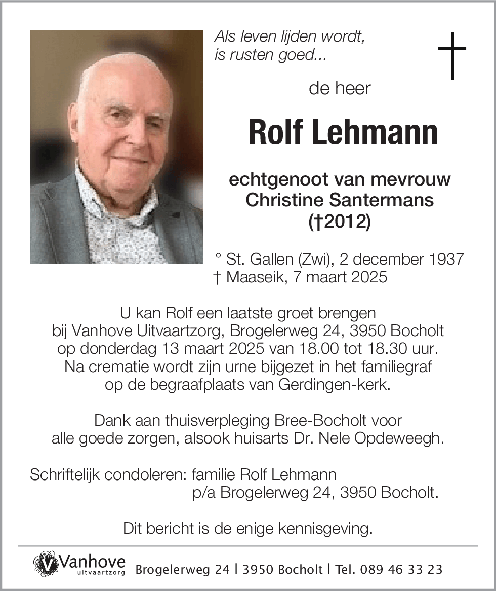 Rolf Lehmann