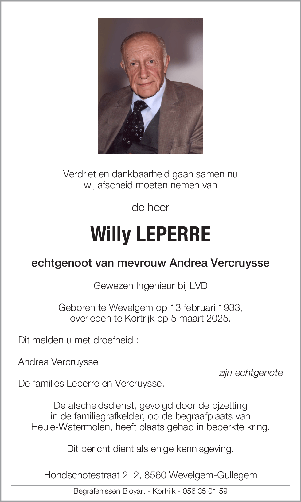 Willy Leperre