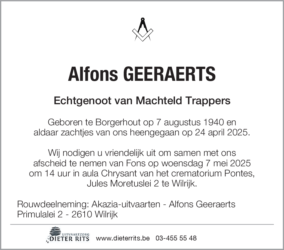 Alfons Geeraerts