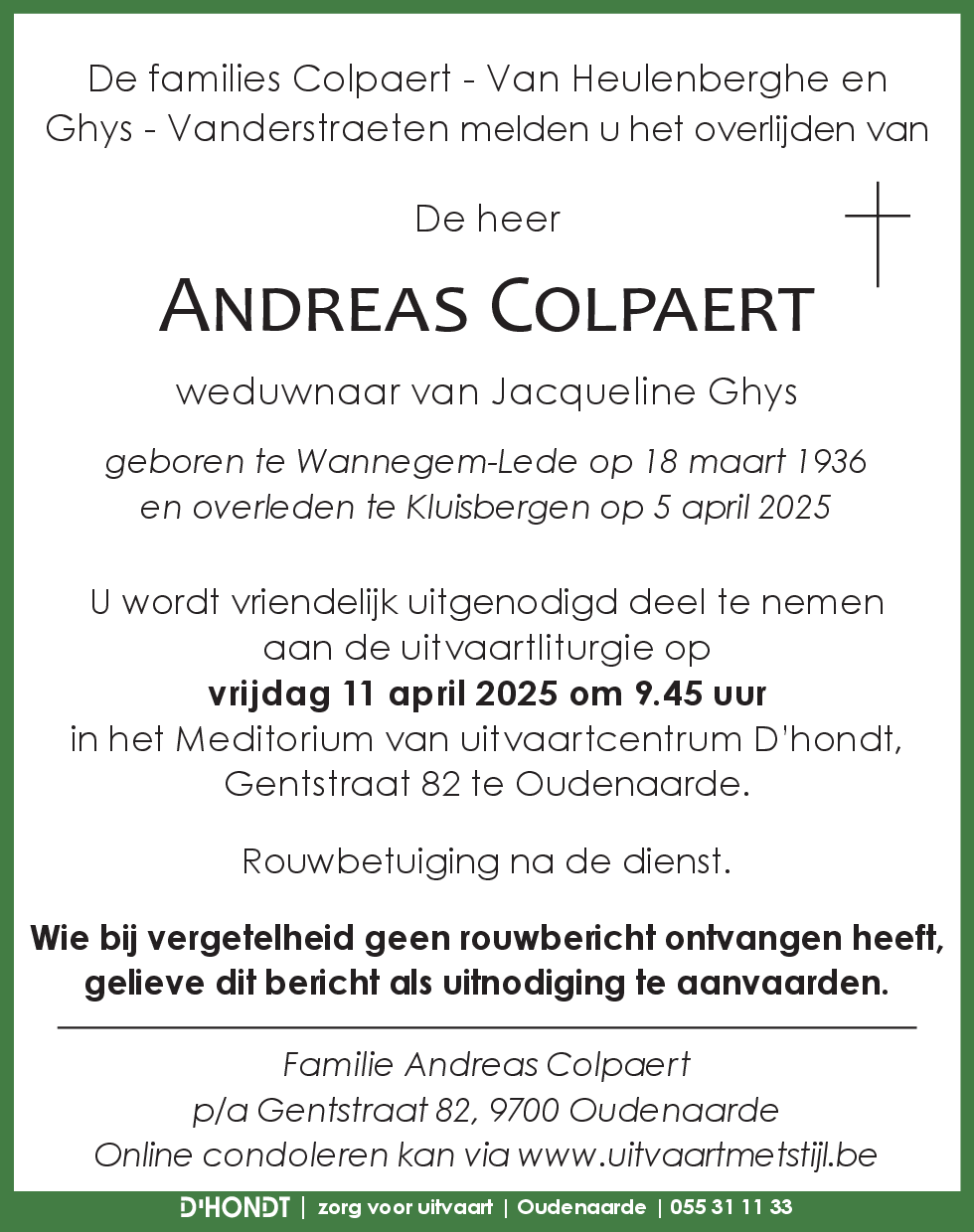 Andreas Colpaert