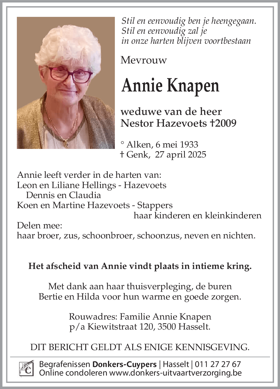 Annie Knapen