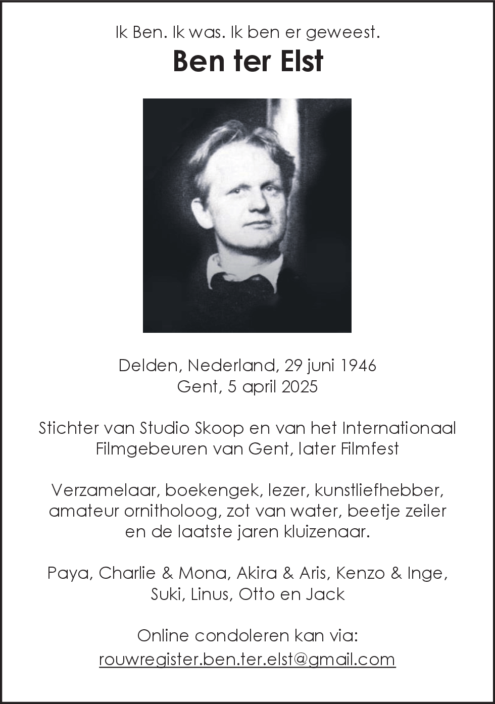 Ben ter Elst
