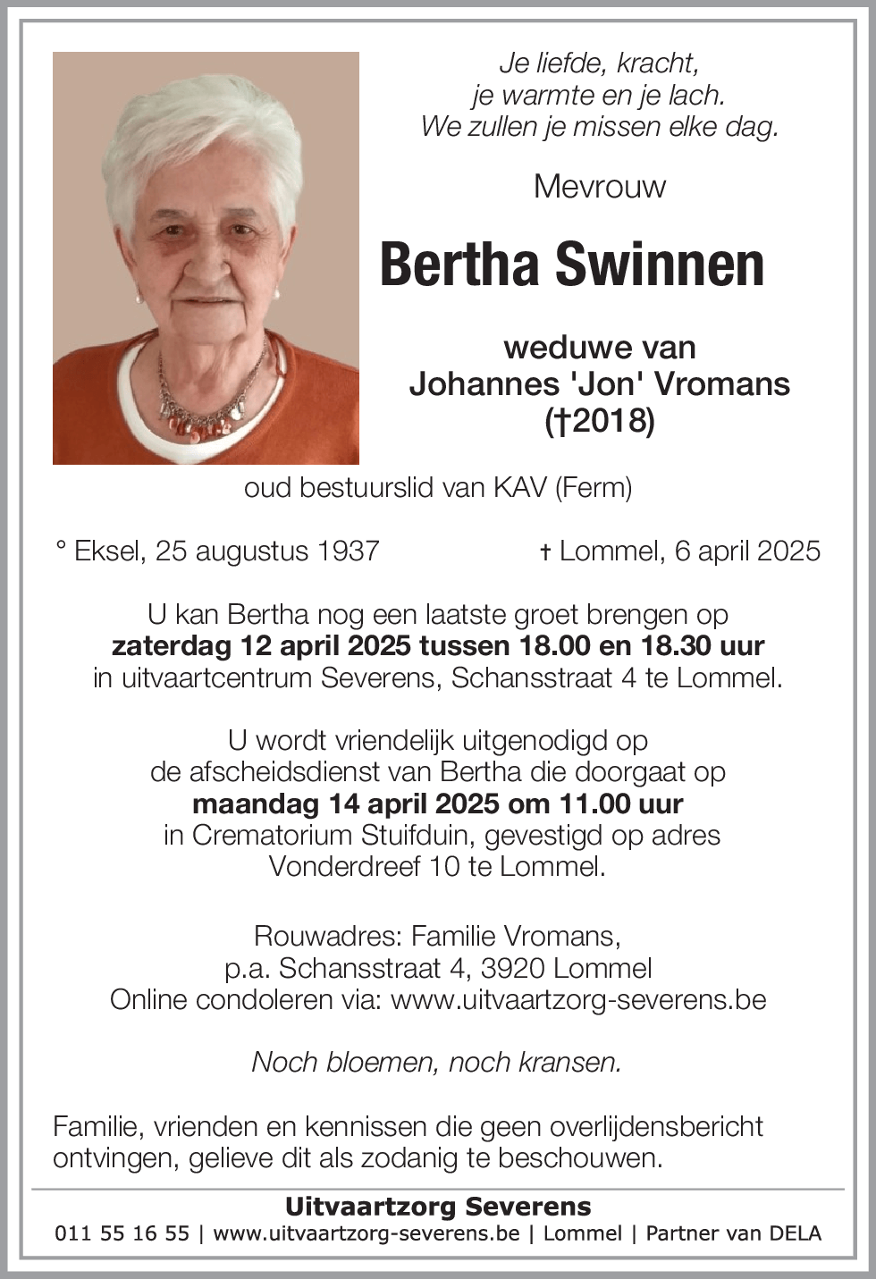 Bertha Swinnen