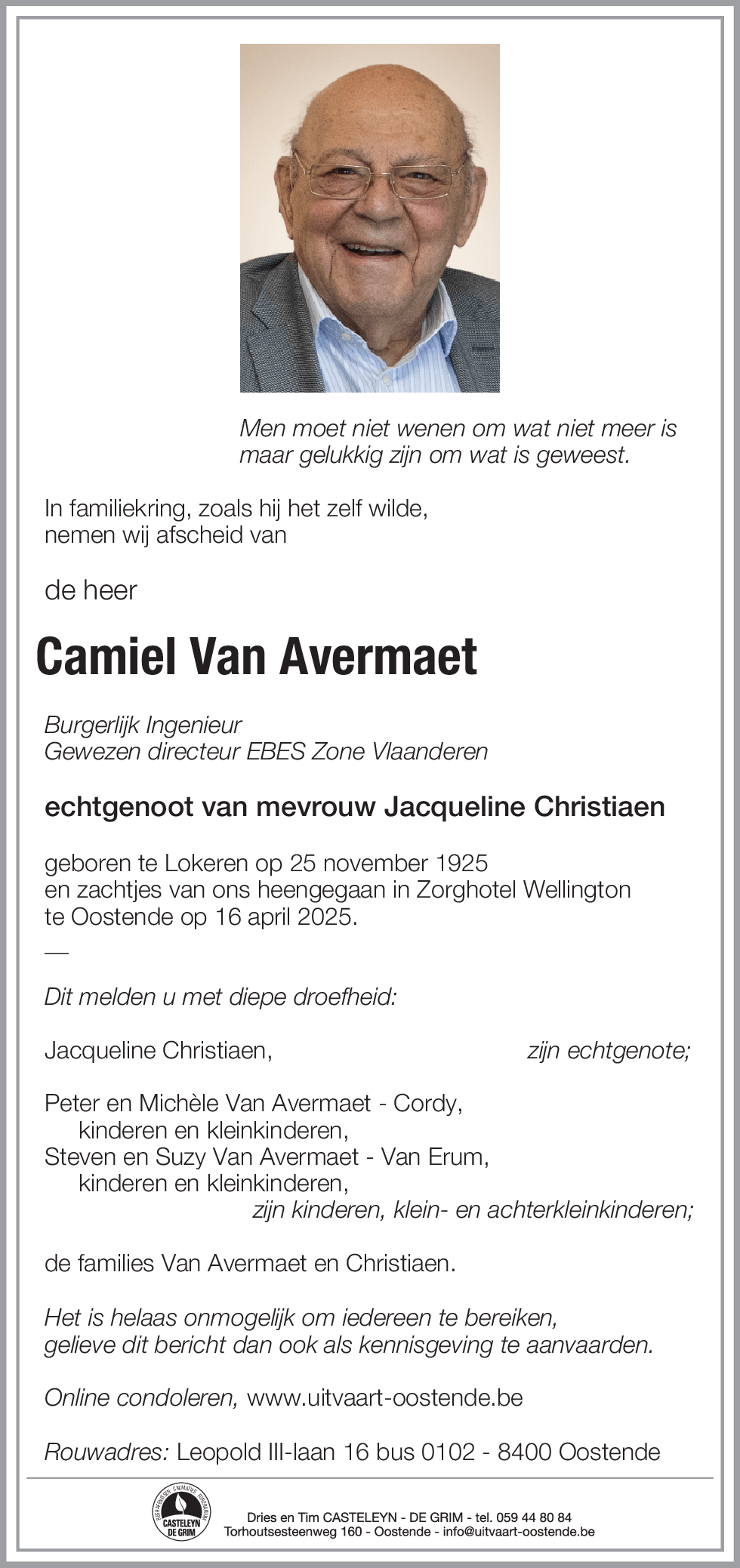 Camiel Van Avermaet