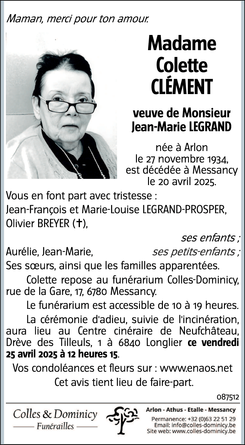 Colette CLÉMENT