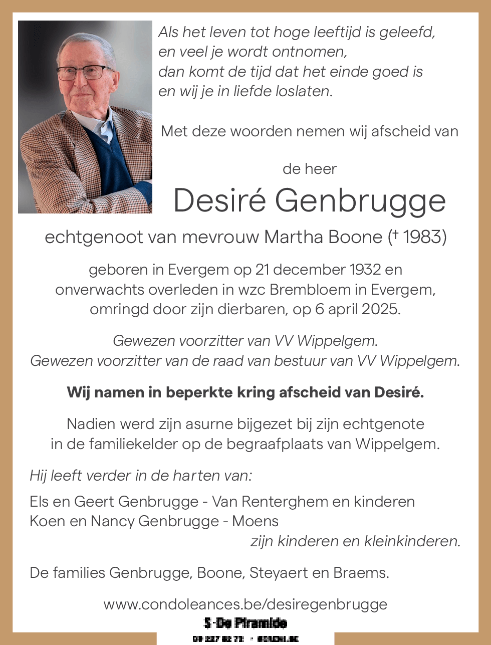 Desiré Genbrugge