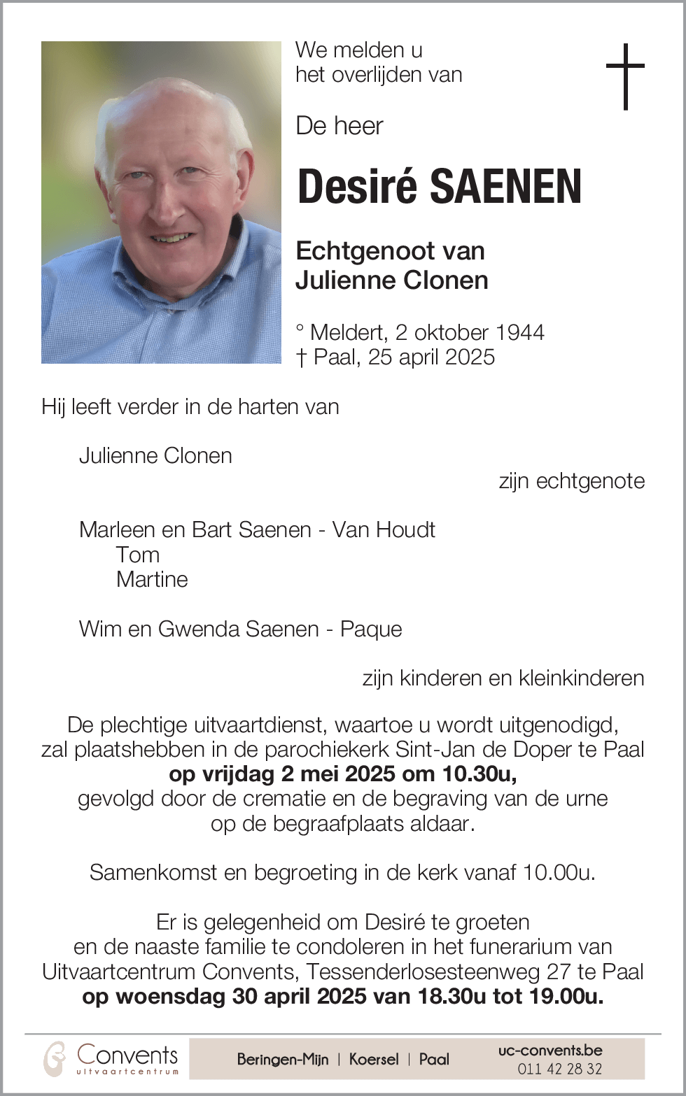 Desiré Saenen