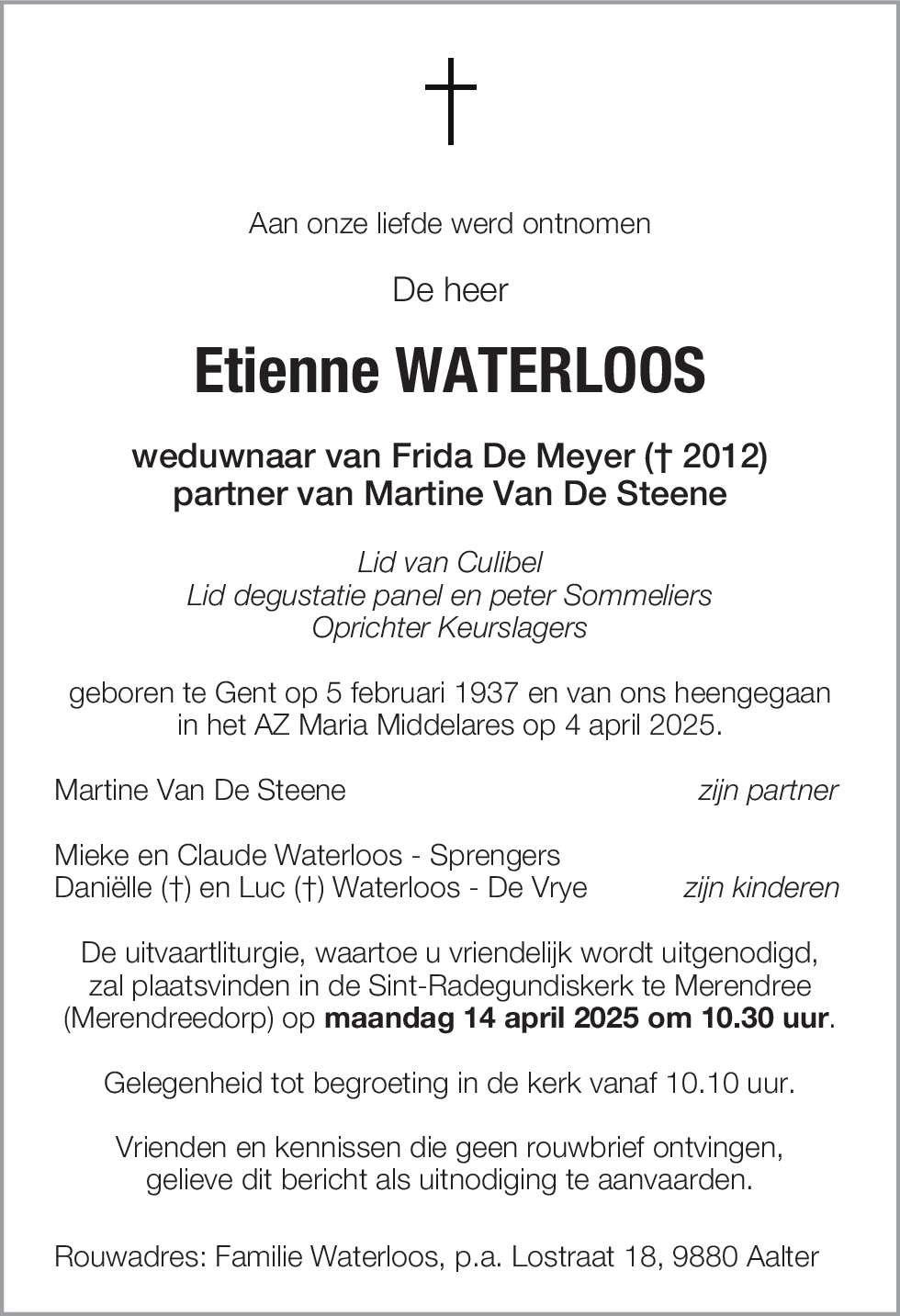 Etienne Waterloos