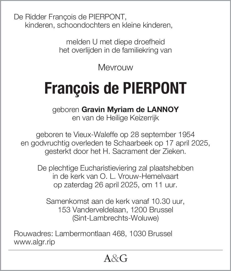 François de Pierpont