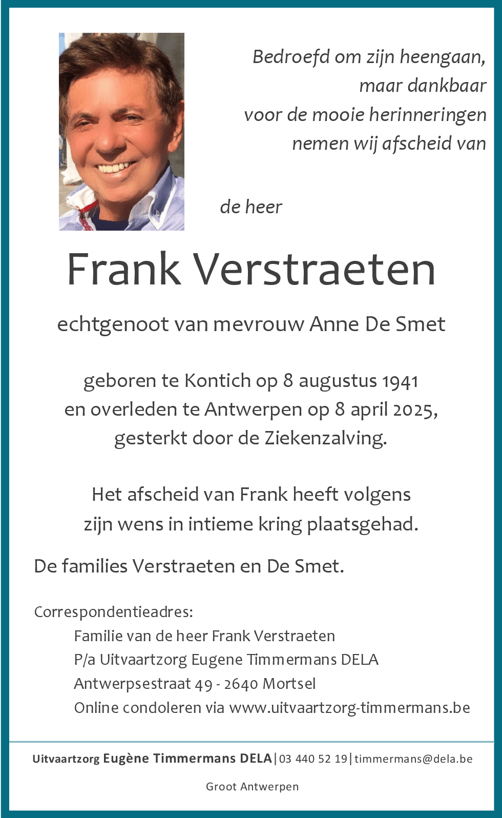 Frank Verstraeten