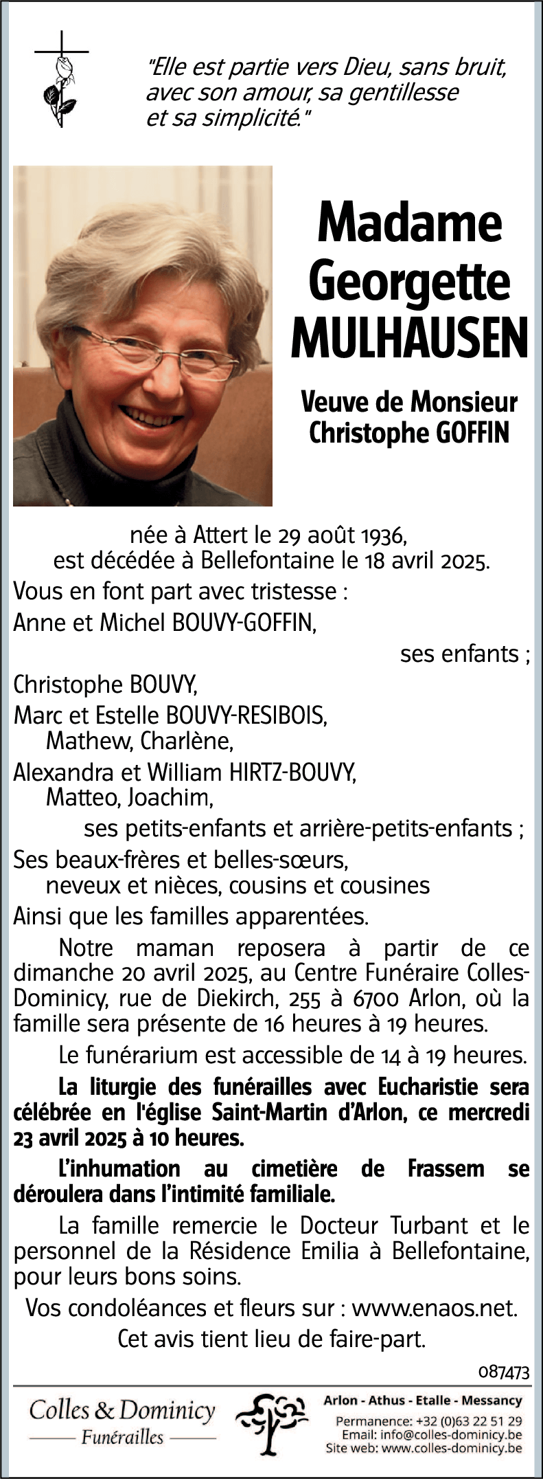 Georgette MULHAUSEN