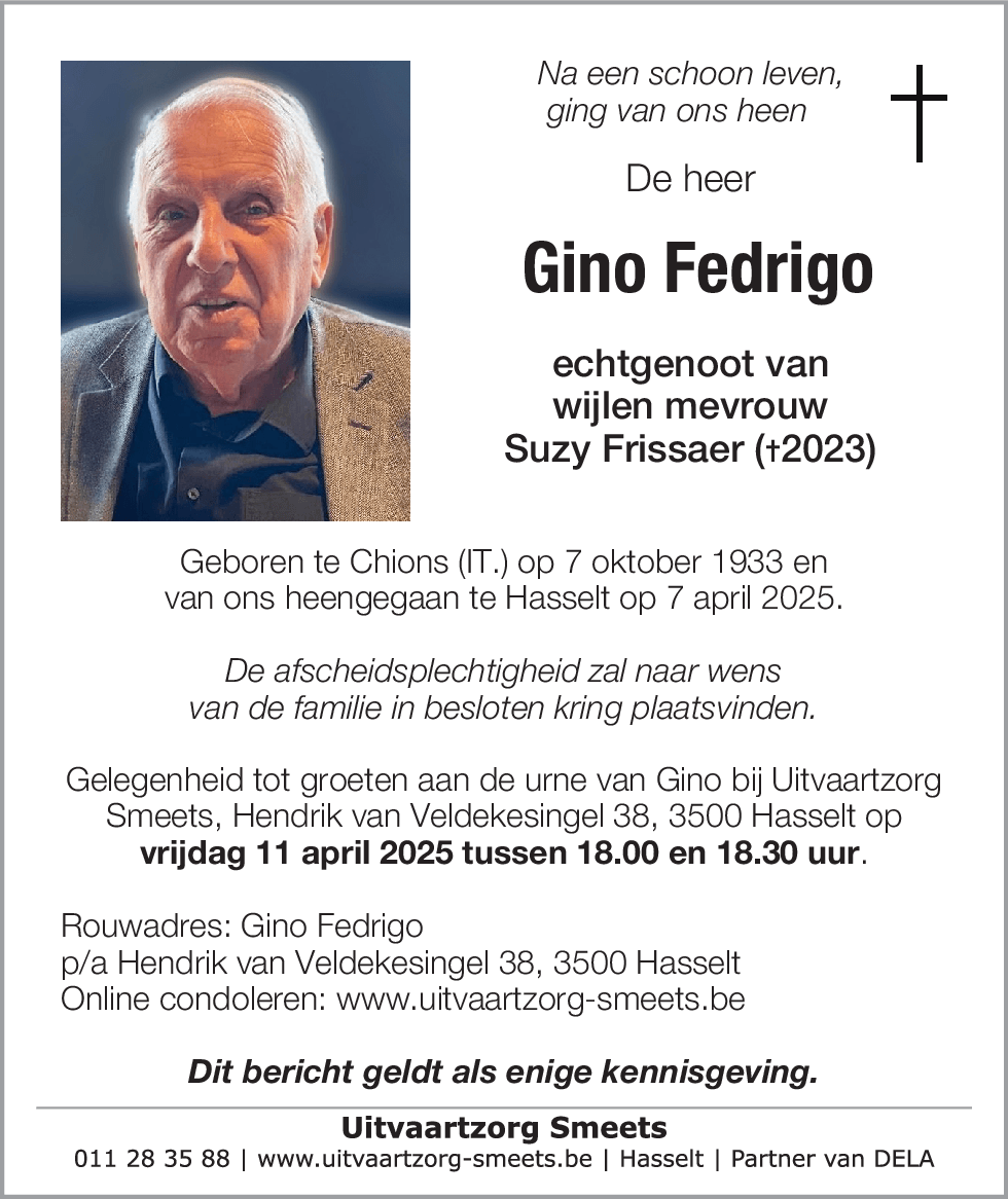 Gino Fedrigo
