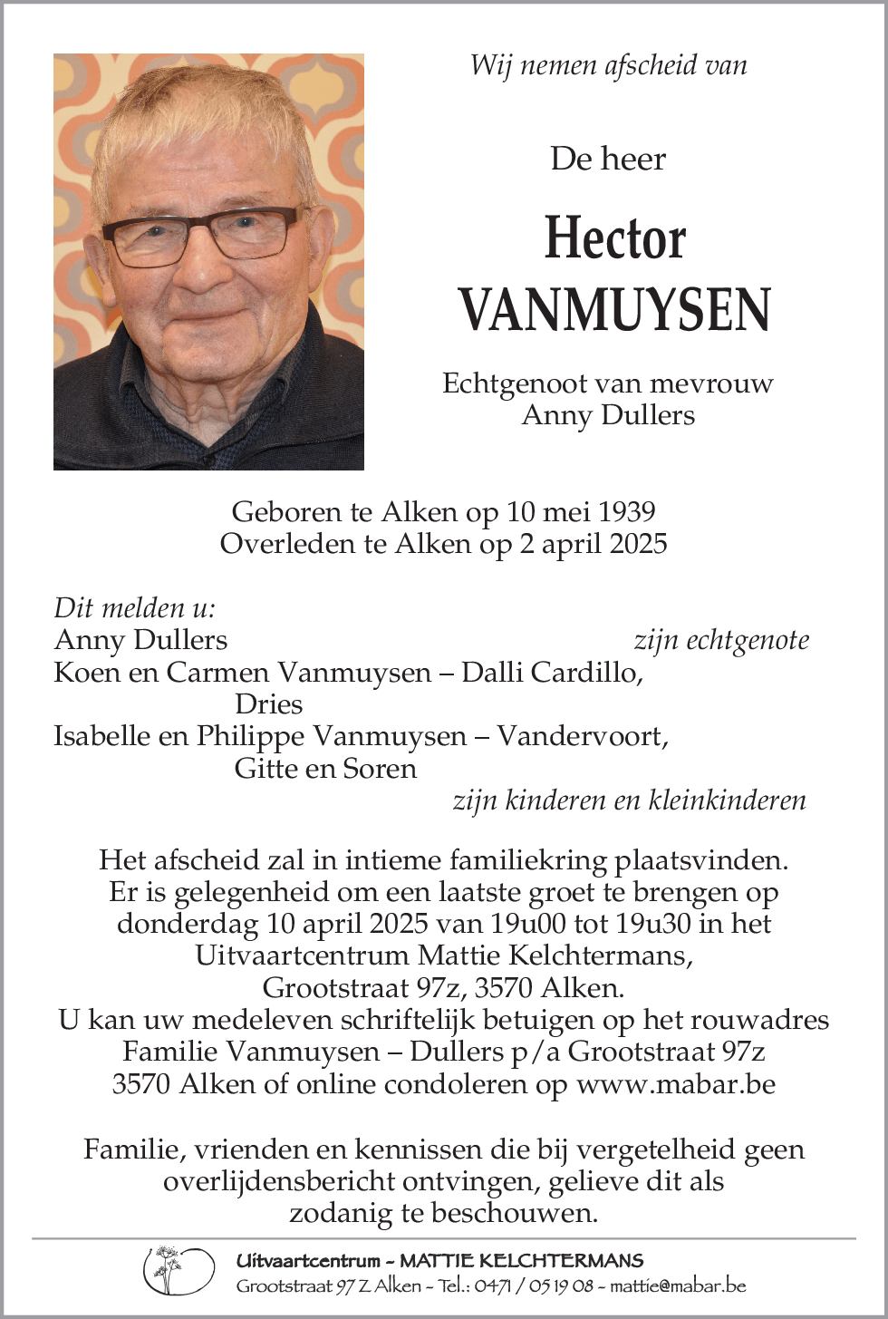 Hector Vanmuysen