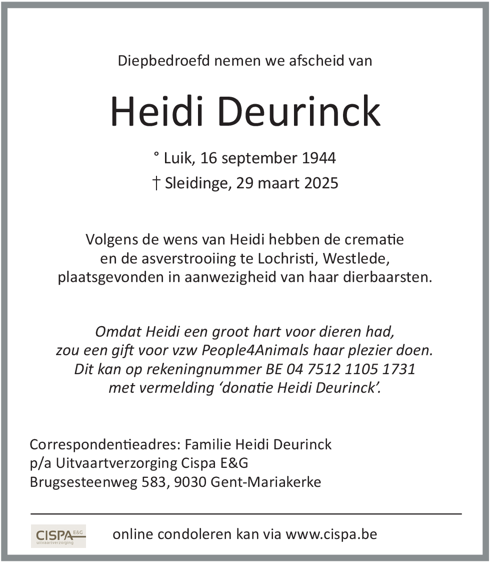 Heidi Deurinck
