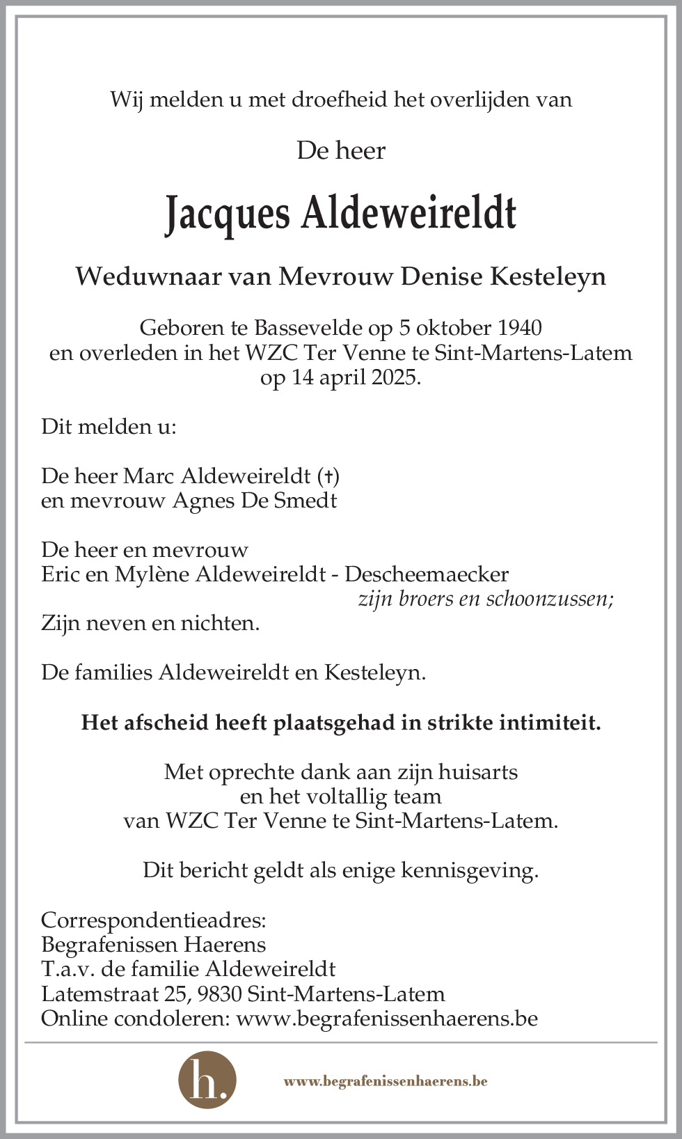 Jacques Aldeweireldt