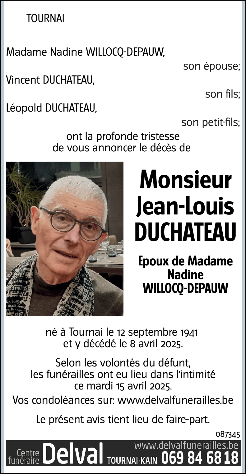 Jean-Louis DUCHATEAU