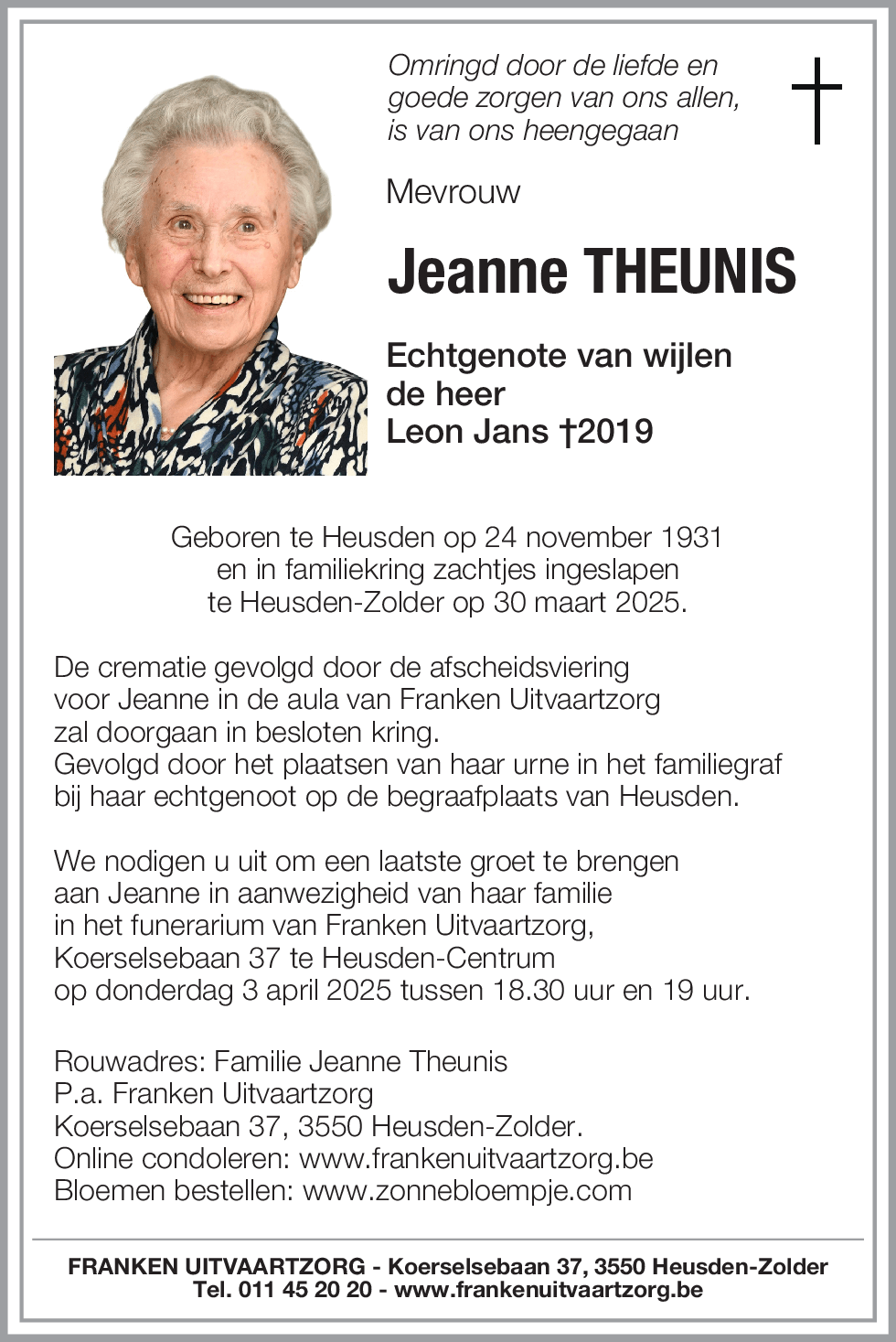 Jeanne Theunis