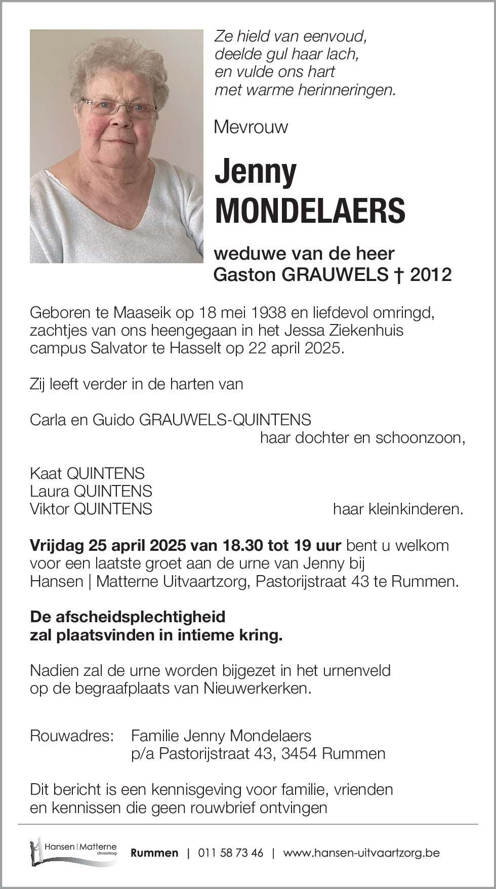 Jenny MONDELAERS